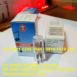 Lampu Halogen Studio 230V 650W Osram 64540 Lampu Halogen Studio 230V 650W Osram 64540